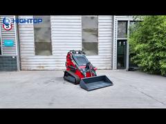 Vídeo da minicarregadeira de esteira triangular HTS380T