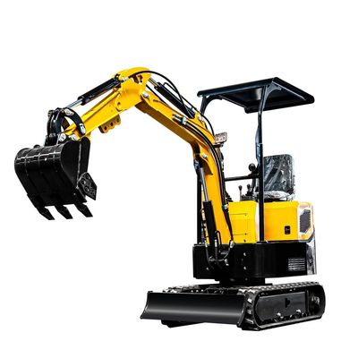 Poder superior Mini Crawler Excavator Energy Saving 1 Tone Digger