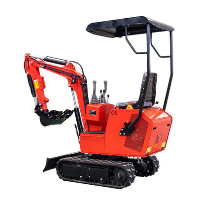 Mini Crawler Excavator de 1 toneladas 13.5hp EPA aprovou com motor diesel