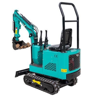 máquina escavadora compacta PC10 da esteira rolante do motor pequeno de  Euro 5 da máquina escavadora do jardim 1tone