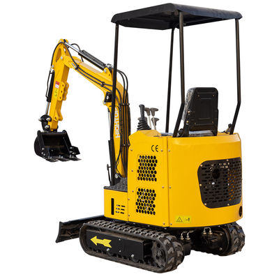 máquina de escavação do estojo compacto pequeno de Full Hydraulic Pilot da máquina escavadora da esteira rolante 1500kg