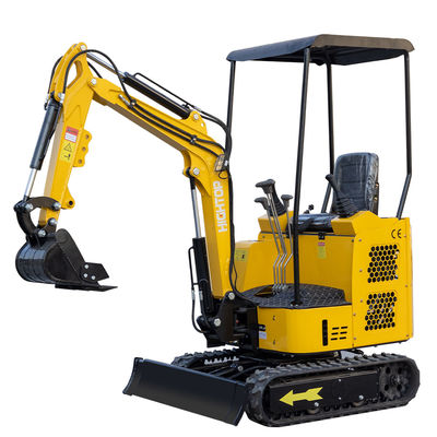 Piloto hidráulico completo Hightop Mini Excavator 1,5 Ton Mini Digger Double Cylinder
