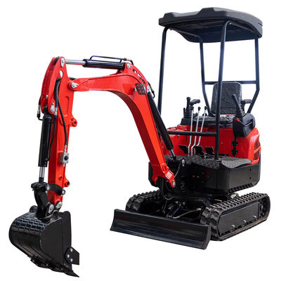 máquina de escavação pequena Hightop de Mini Excavator 1800kg do dossel do diâmetro de 42mm