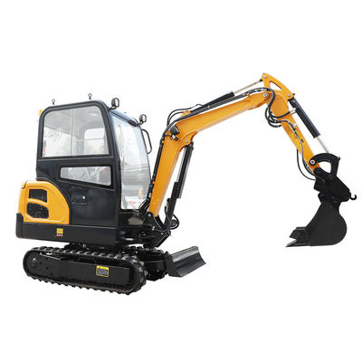 2T Mini Excavator de Rotação Sem Cauda Com Motor do Japão Mini Excavator Hidráulico Excavator Boom SEngine Fácil de Operar