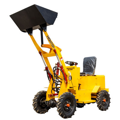 Carregador pequeno elétrico forte Mini Front End Loader HTEL12 da roda do poder 1800W