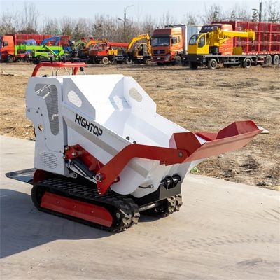 Descarregador HT500 da trilha de Epa Mini Crawler Dumper Transporter Rubber do motor de gasolina