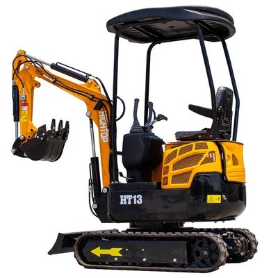 1300kg máquina escavadora Hightop With Track Gauge de 920mm Mini Digger