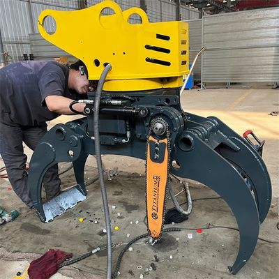 18 Acessórios para Escavadeira Serra Placa Max 490mm Faca de Abertura Frontal Cortador de Madeira