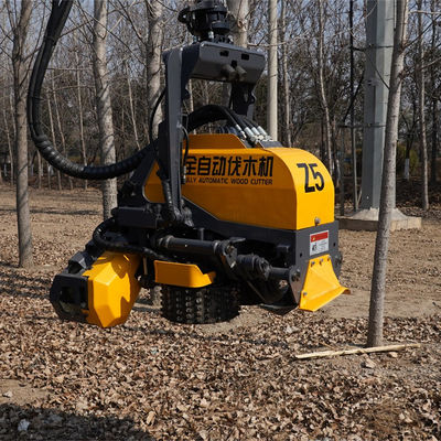 Cortador de madeira totalmente automático para escavadeira acessórios para equipamentos de construção