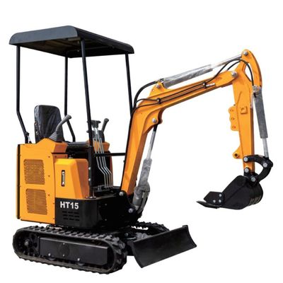 Velocidade de rotação 11rmp Crawler Mini Excavator Funcionalidade versátil Compacto Excavador
