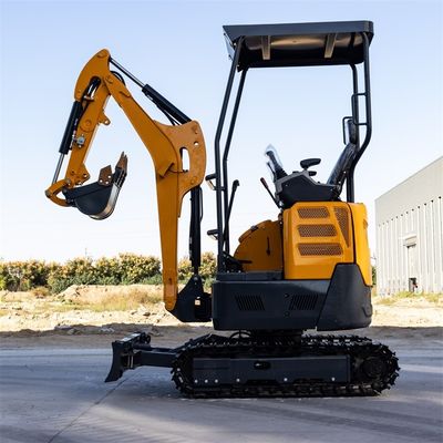 2.2 toneladas Pequena Excavadora Hidráulica Com 780 mm / 1090 mm de Esquadra