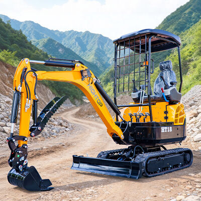 HT-18 1,8 toneladas peso Kubota motor mini escavadeira