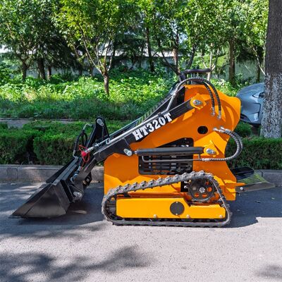 HT320T Mini Carregadeira Compacta com Direção Zero-Turn para Espaços Apertados